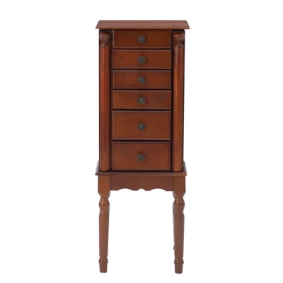 Wylie Jewelry Armoire Cherry Red - Powell Company - Image 3