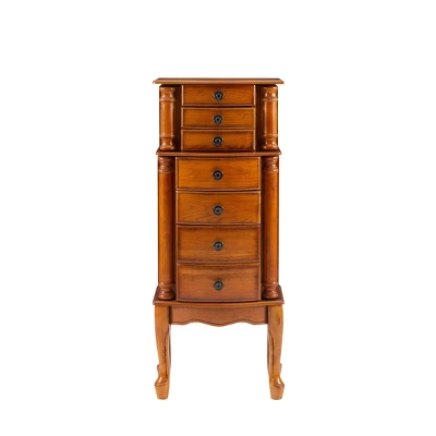 Marie Jewelry Armoire Oak - Powell Company - Image 2