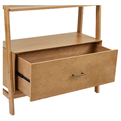 70" Landon Large Bookcase - Crosley - Image 5