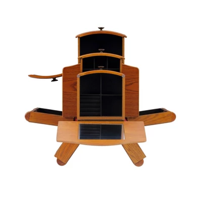 Marie Jewelry Armoire Oak - Powell Company - Image 9