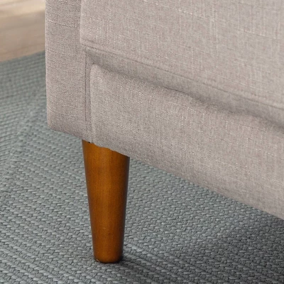 73" Pascal Sofa With USB Oatmeal - Zinus - Image 3