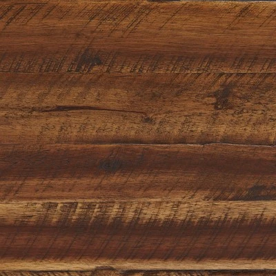 Durango Wood Entryway/Dining Bench Dark Brown - Alaterre Furniture - Image 4