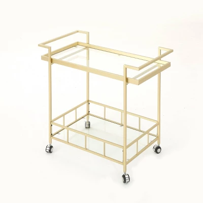 Ambrose Industrial Bar Cart - Christopher Knight Home - Image 8