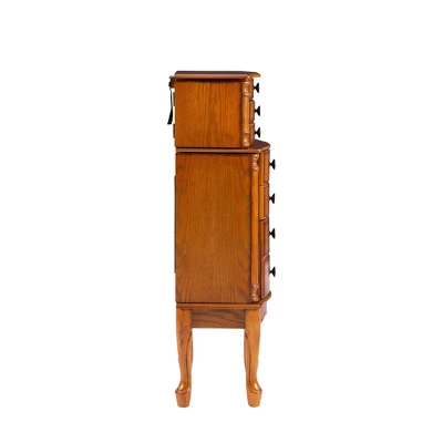 Marie Jewelry Armoire Oak - Powell Company - Image 4