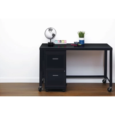 Space Solutions 18" Deep 2 Drawer Mobile Letter Width Vertical File Cabinet - Image 8