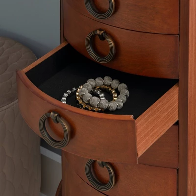 Raine Jewelry Armoire Cherry - Powell Company - Image 12