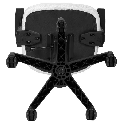 Emma And Oliver Pivot Back Mesh Swivel Task Office Chair With Arms - Image 9