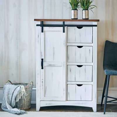 Darby Wardrobe Chest White - Picket House Furnishings - Image 5