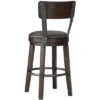 Howard Miller 697040 Howard Miller Bev Trolley Bar Stool 697040 Rustic Hardwood