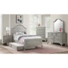 Full 4pc Jenna Panel Bedroom Set Gray - Picket House Furnishings