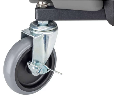 Powerbuilt Rolling Utility Seat With Side Trays And Drawer - Image 2