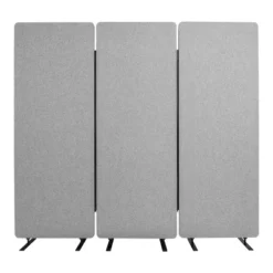Stand Up Desk Store ReFocus Freestanding Noise Reducing Acoustic Room Wall Divider Office Partition