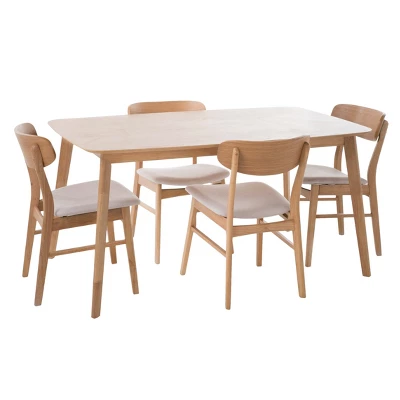 5pc Lucious 60" Dining Set - Christopher Knight Home - Image 5