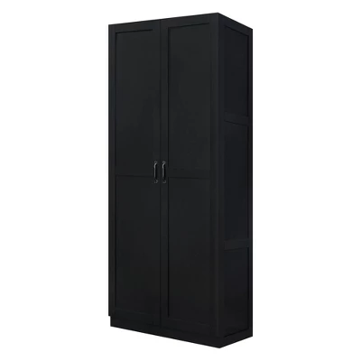Hopkins Modern 7 Shelf Freestanding Storage Closet - Manhattan Comfort - Image 5