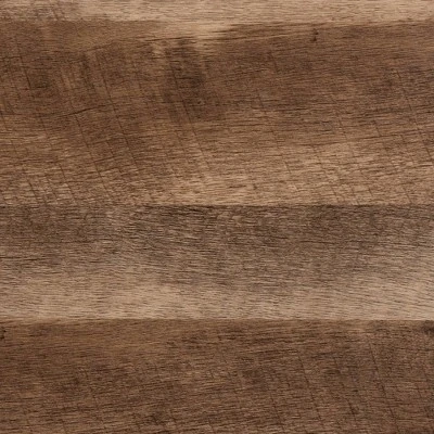 Connell Two-Tone Wood And Metal 2 Door TV Stand For TVs Up To 40" Natural Brown/Black - Baxton Studio - Image 6