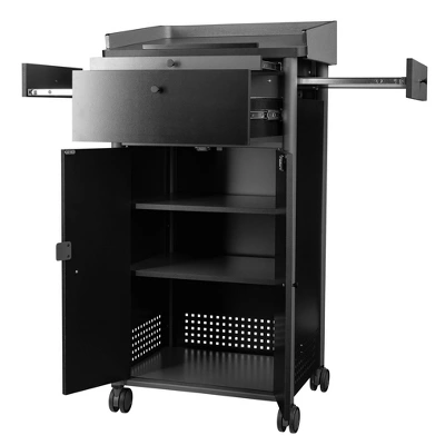 Greystone Lectern Lecture Podium Charcoal Slate - Hampden Furnishings - Image 6