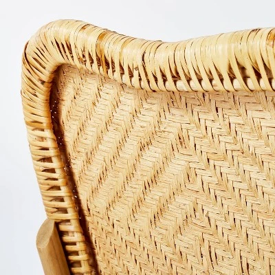 Interlaken Rattan With Woven Seat And Back Dining Chair - Threshold™ Designed With Studio McGee - Image 4
