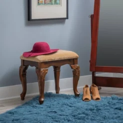 Stacey Bench Cherry Red - Powell Company