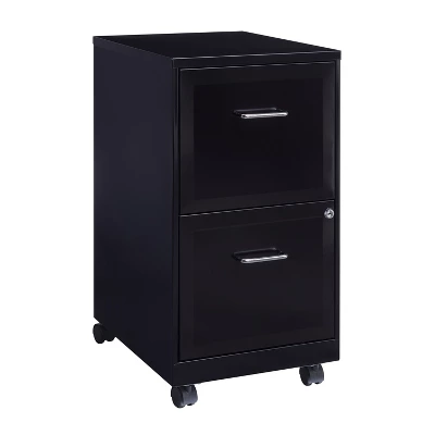 Space Solutions 18" Deep 2 Drawer Mobile Letter Width Vertical File Cabinet - Image 10