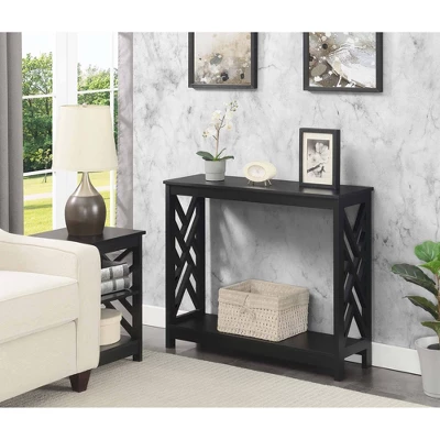 Titan Console Table With Shelf - Breighton Home