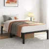 Yaheetech Metal Platform Bed Frame With Ultra-Durable Steel Slat Support