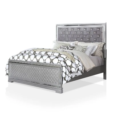 5pc Tenaya Bedroom Set Silver/Gray - HOMES: Inside + Out - Image 11