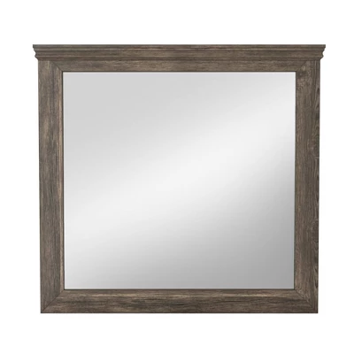 6pc Jacobia Rustic Bedroom Set Gray - HOMES: Inside + Out - Image 5