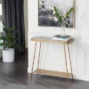 Modern Metal Console Table - Olivia & May