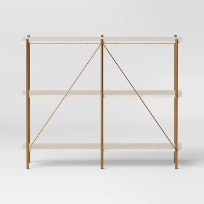 39" Elowen 3 Shelf Bookcase - Threshold™ - Image 3