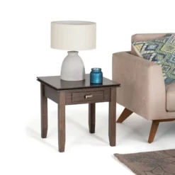 Stratford Solid Wood End Table - Wyndenhall